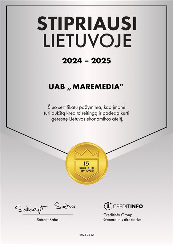 Strongest in Lithuania